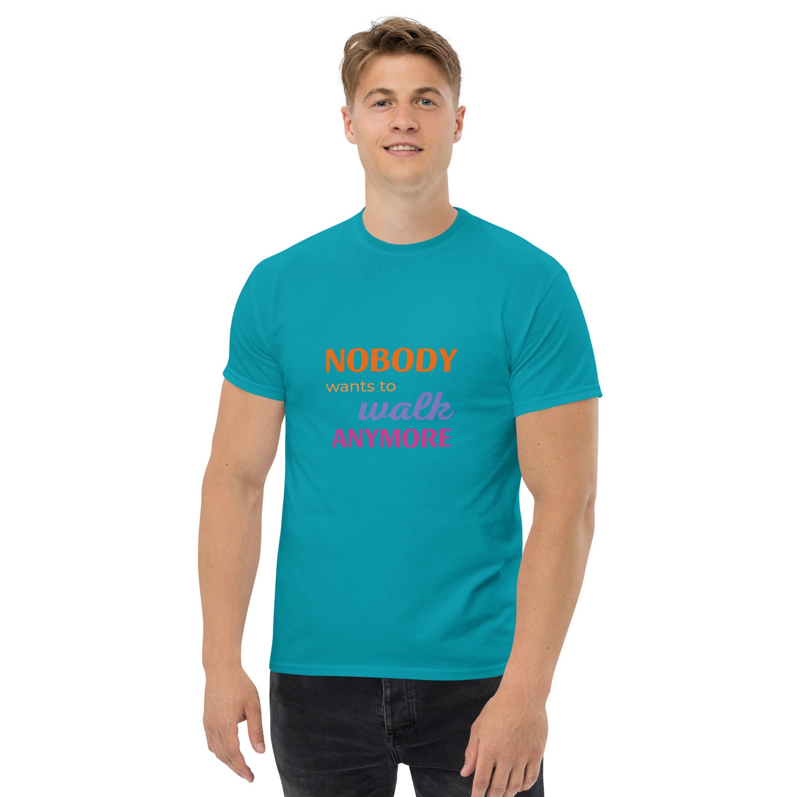 Nobody Wants to Walk Anymore - Color Cotton Tee gallery
