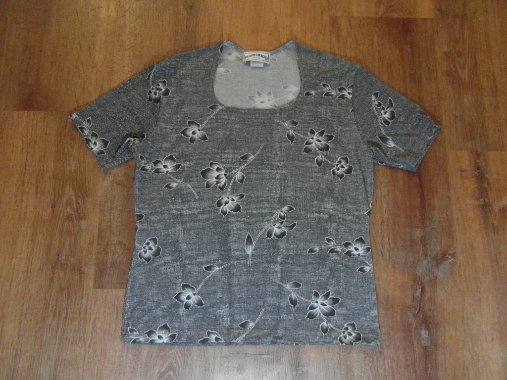 Frazier Lawrence Petite Medium Sheer Short Sleeve Blouse 1550G-0