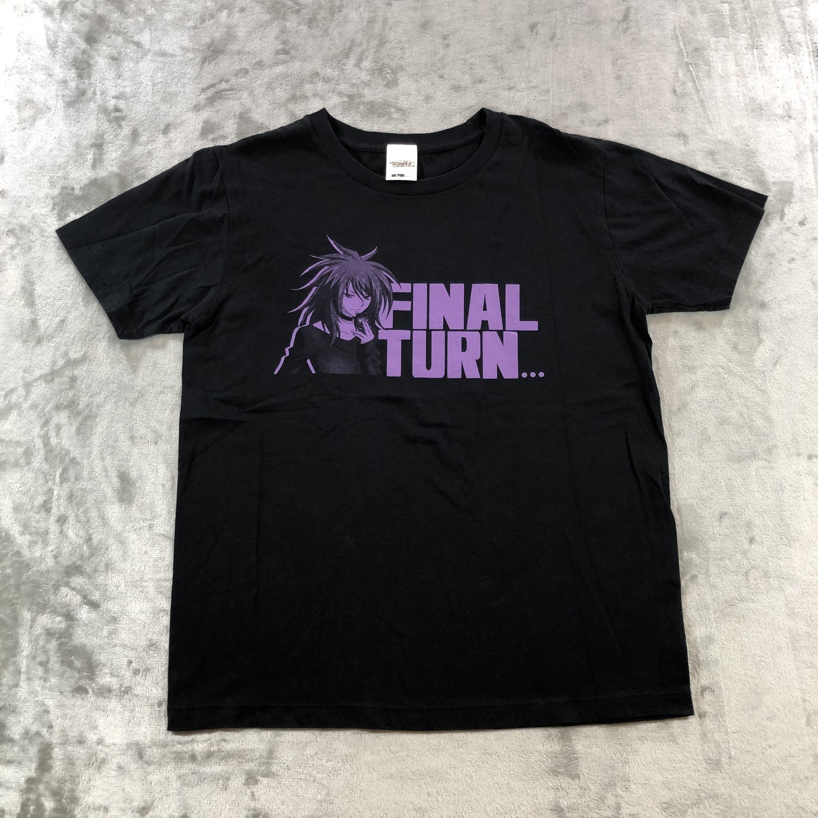 Cardfight!! Vanguard Shirt Mens Large Black Final Turn Graphic Tee Anime