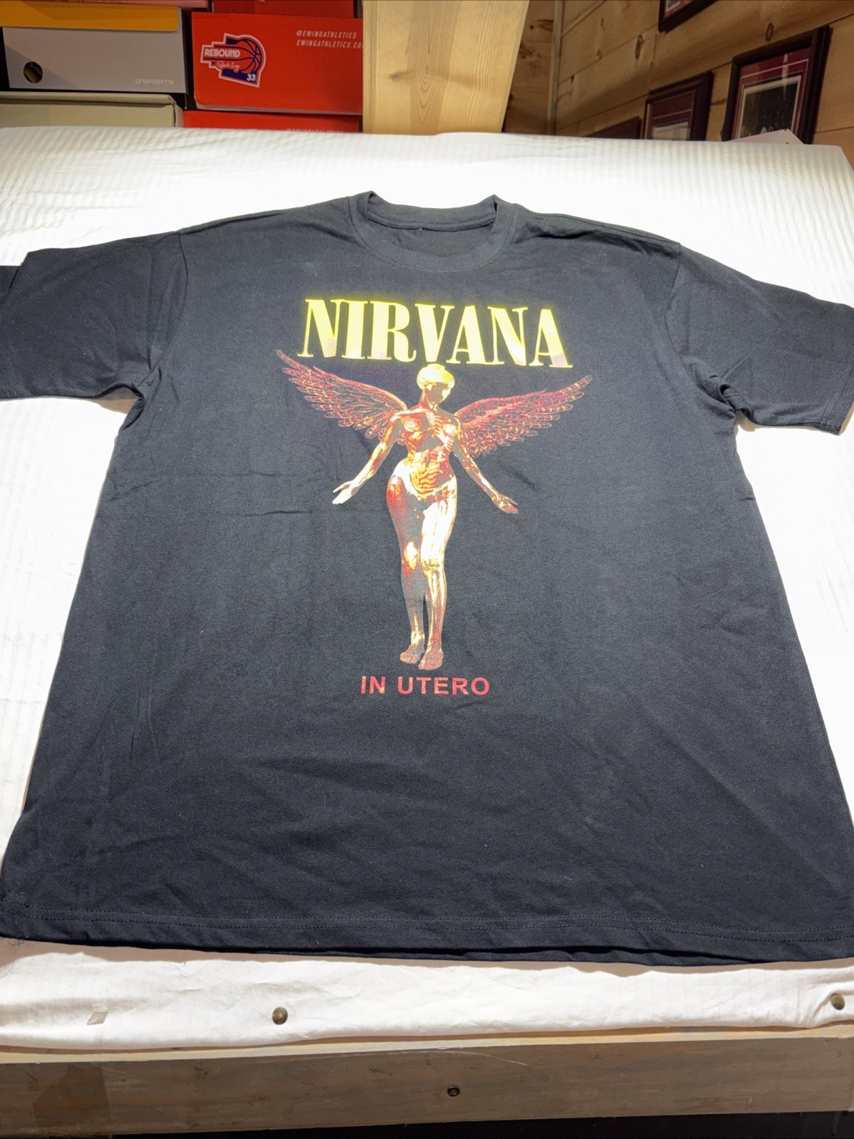 Nirvana Black in utero t-shirt size XL, Nice! gallery