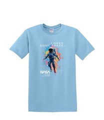 TRANSFER – n a s a I need my space ASTRONAUT fun humor adult