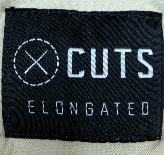 CUTS Clothing Men's Elongated Crew Neck T-Shirt With Pocket NWOT gallery