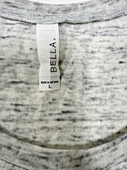 BELLA+CANVAS Tank WHITE MARBLE wholesale Womens Flowy Scoop Muscle Tank NEW!