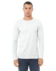 Bella + Canvas 3501 Unisex Retail Fit T Shirt Jersey T Shirt Long Sleeve T-Shirt