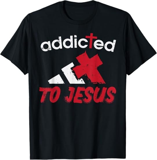 NEW LIMITED Addicted To Jesus God Faith Religious Christian Tee T-Shirt S-5XL gallery