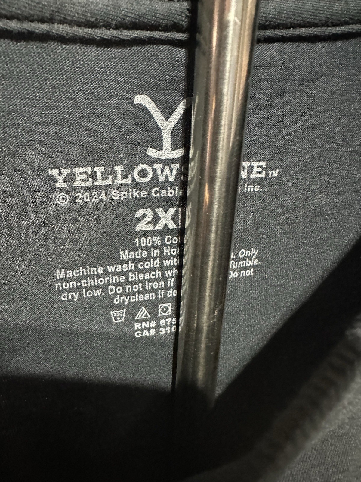 Yellowstone Men's T-Shirt Rare Rip Wheeler Dutton Ranch Size XXL gallery