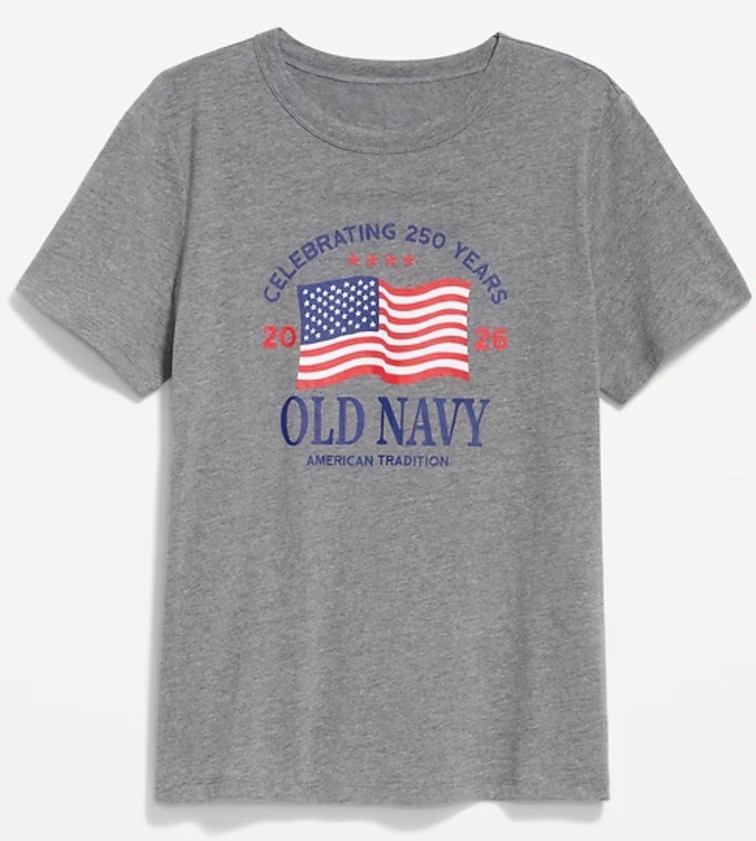 OLD NAVY US Flag 2026 250th Anniversary T-SHIRT Navy / White, Size XS to 4XL gallery