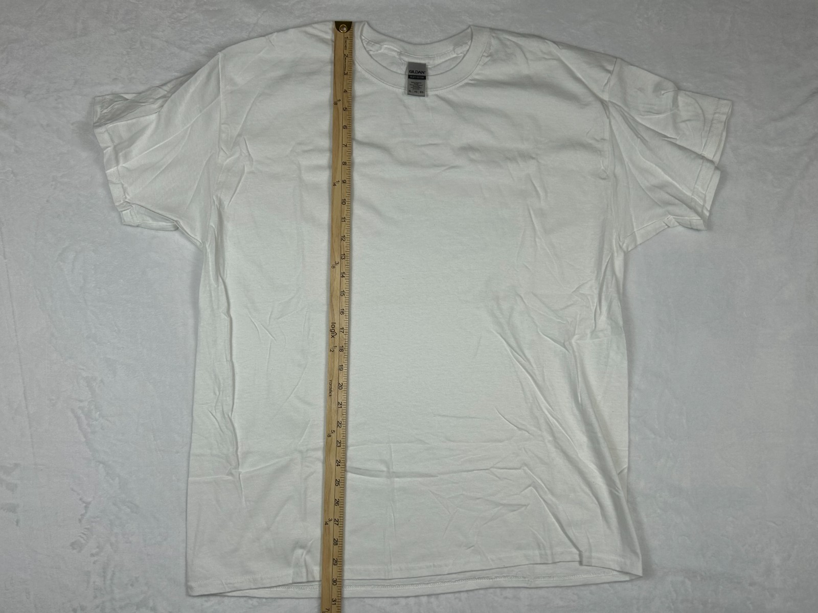 6PACK Gildan Solid White Heavy Cotton Short Sleeve Blank Tee Shirt Sz_XL gallery