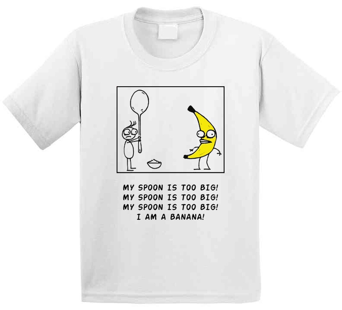 Rejected Youtube Cartoon My Spoon Is Too Big Funny T Shirt gallery