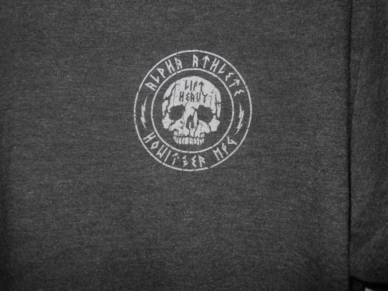 Howitzer Patriot Alpha Athlete Grey T-Shirt Adult M gallery