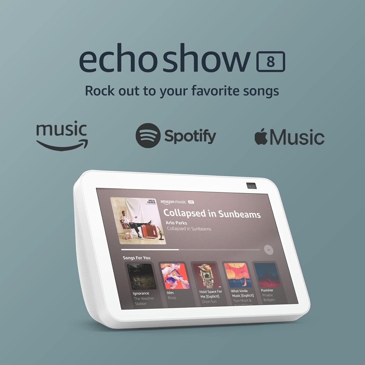 New SEALED Amazon Echo Show 8 Alexa Smart 8″ HD Display Sandstone White 2ND Gen