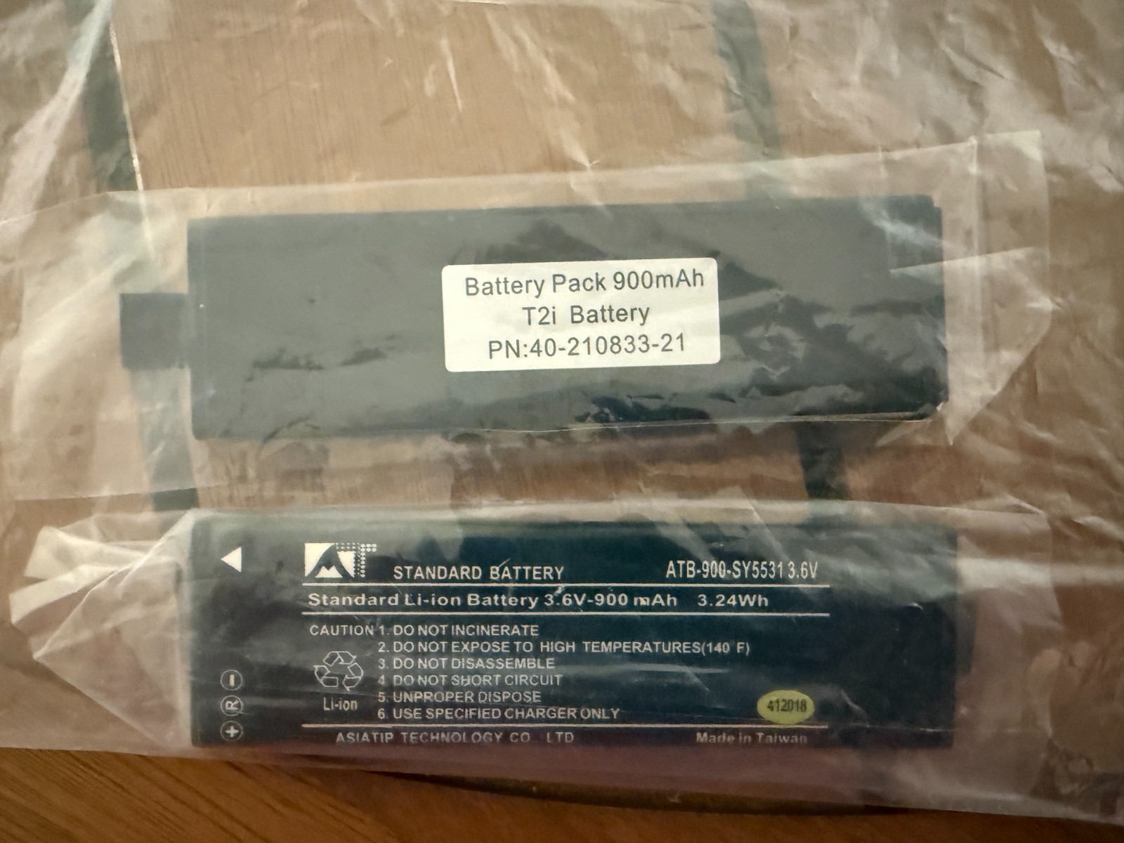 RTI Remote Control Battery – Compatible with T2i T2x T3x T4x ISR-2 ISR-4