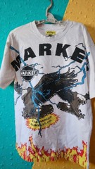 Market Men’s Large Cotton Eagle Thunder Graphic Tee Streetwear Excellent D30