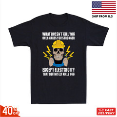 Funny Electrician Gift for Electrical Engineer Electricity Gift Men’s T-Shirt !!