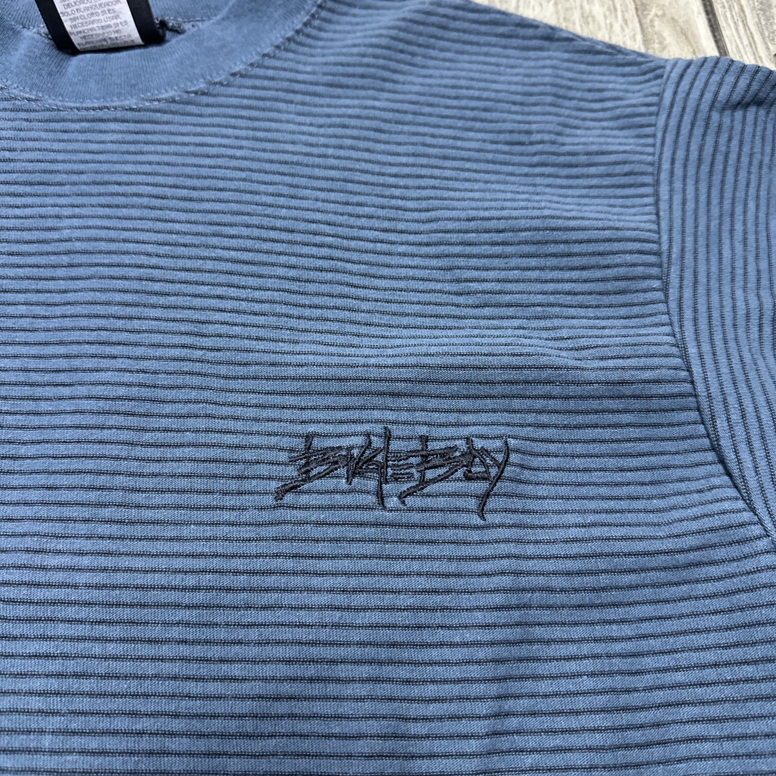 Vintage Bugle Boy Striped Tshirt XL Made In Usa 90s Retro gallery