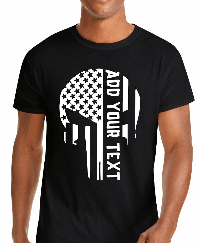 PERSONALIZED CUSTOM PRINT YOUR OWN TEXT ON A T-SHIRT CUSTOMIZED T-SHIRT UNISEX gallery