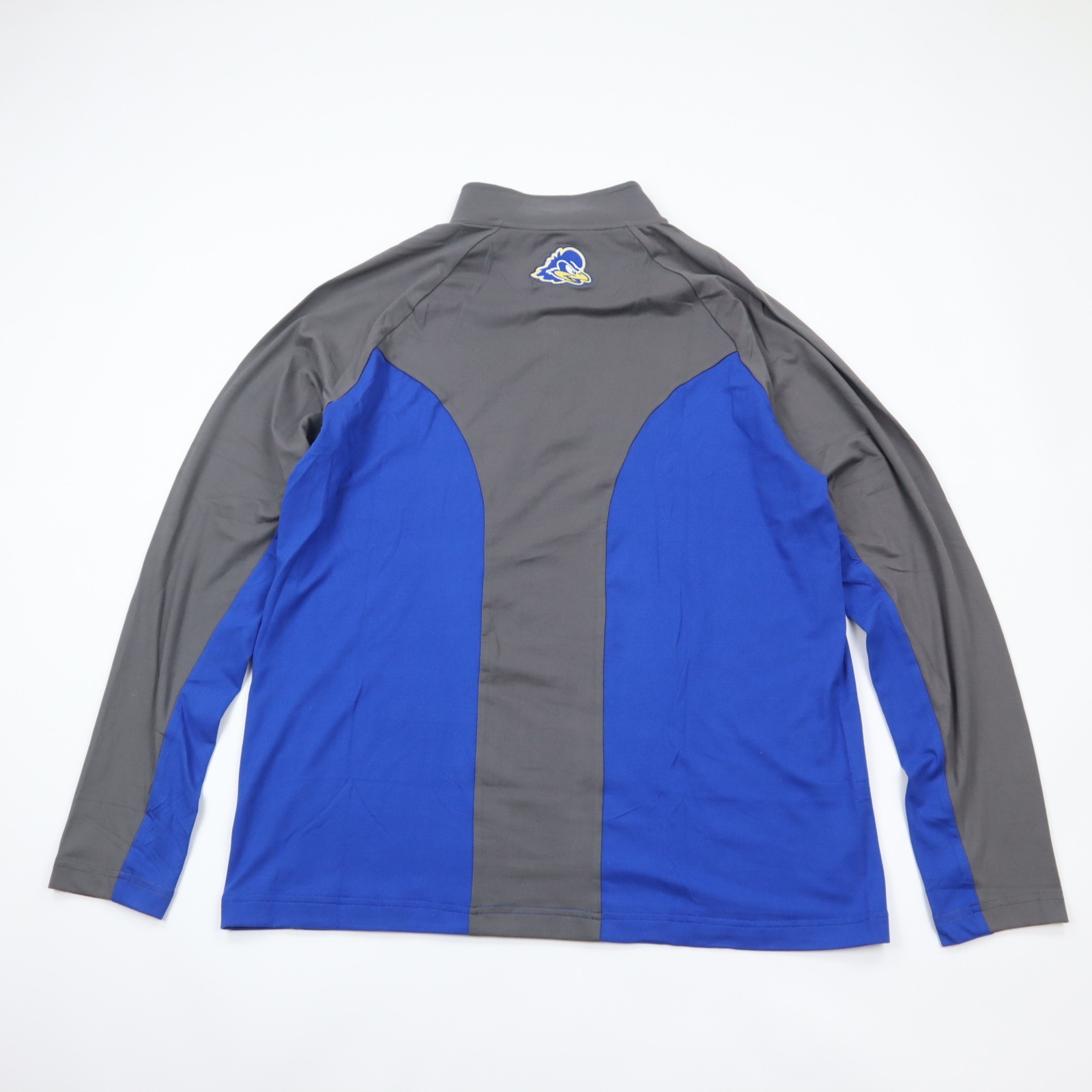 Delaware Blue Hens Colosseum 1/4 Zip Windshirt Pullover Mens Large Blue NWT gallery