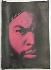 Vintage 1993 Ice Cube American Rapper Tshirt Promo Proof Sample Pellon