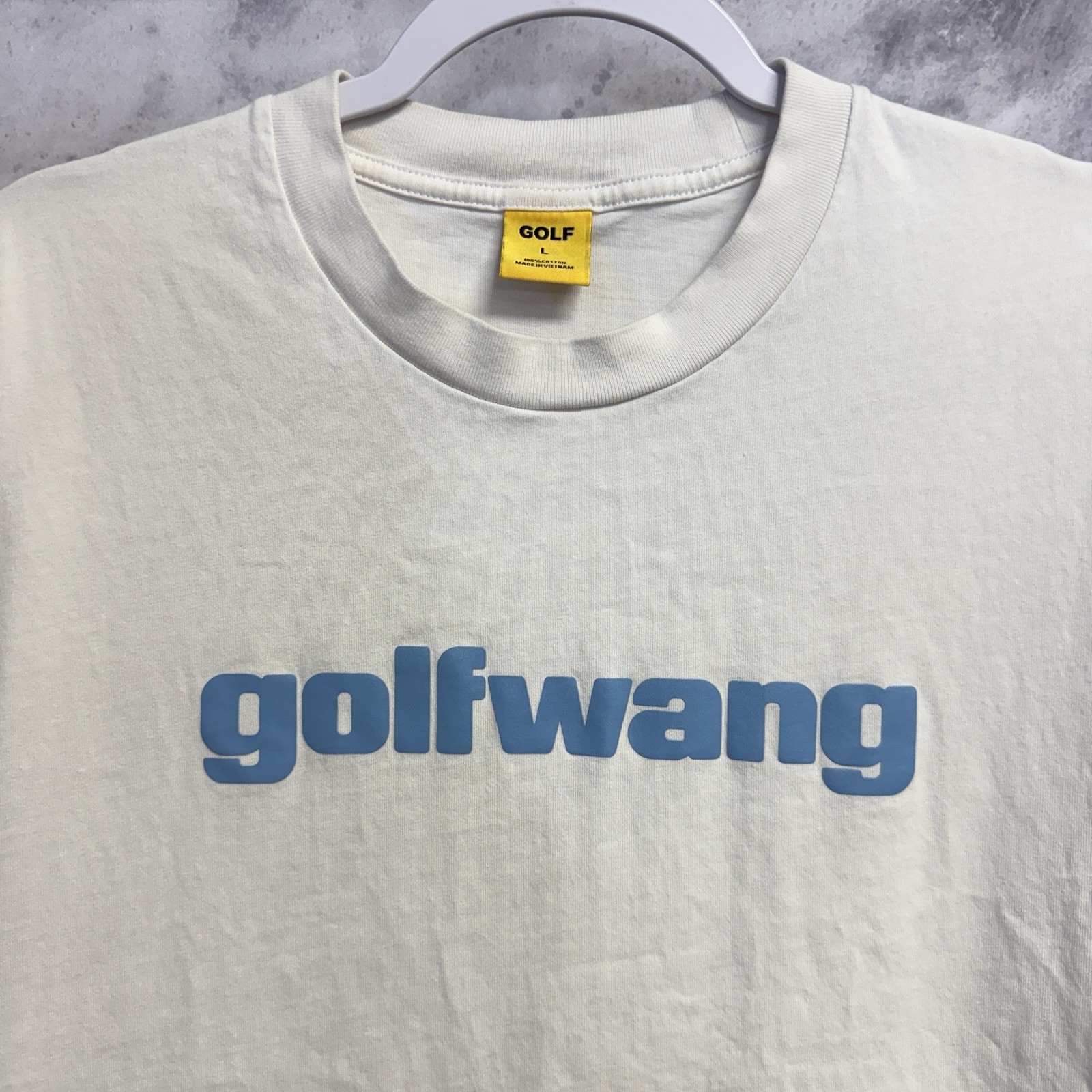 Golf Wang T Shirt Mens Large White Short Sleeve Skater Grunge gallery