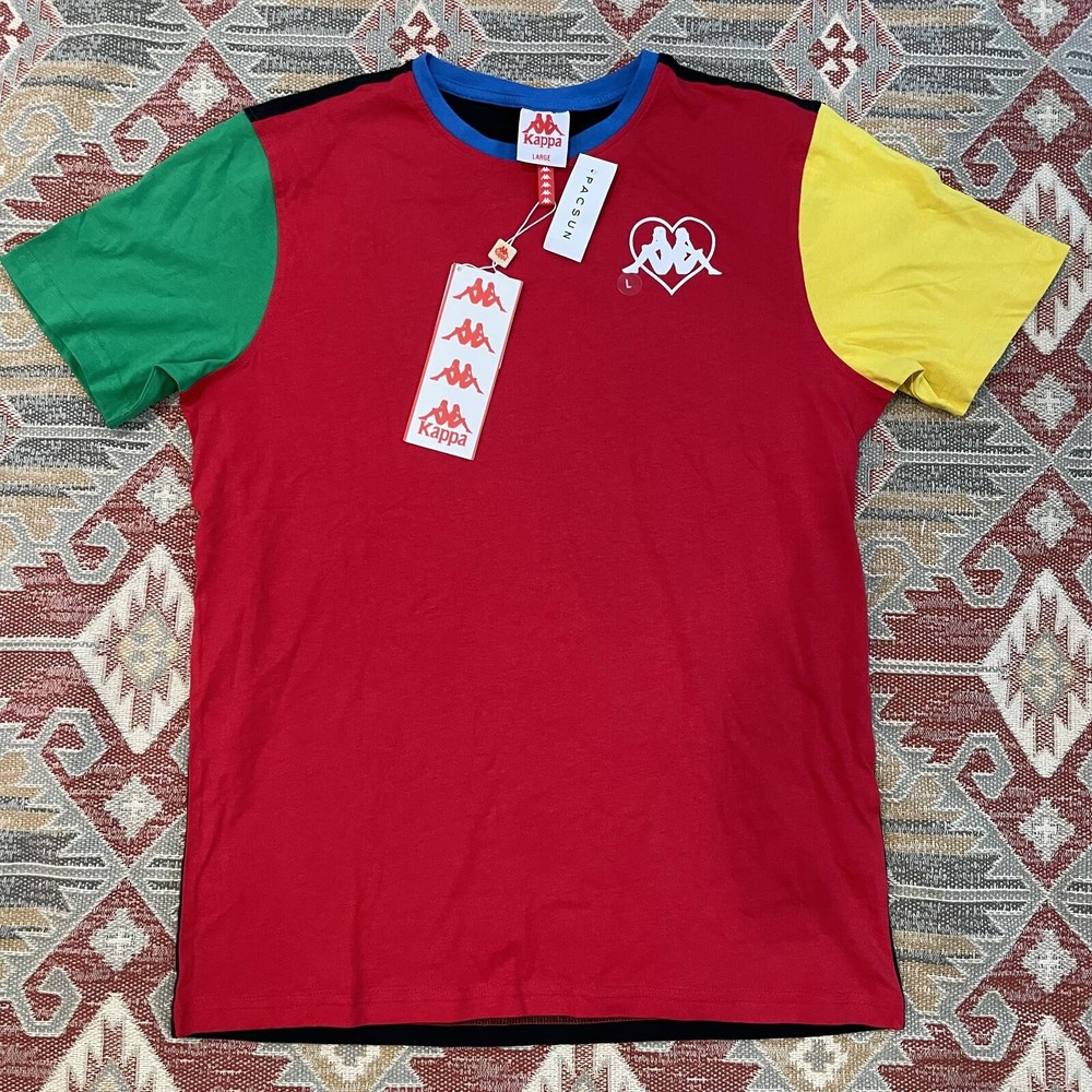 Kappa Men’s Tshirt Large Colorblock