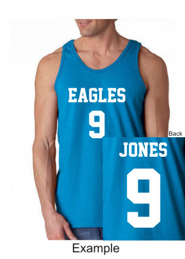 CUSTOM Tank Top JERSEY Personalized ANY COLOR Name Number Team Basketball S-3XL gallery