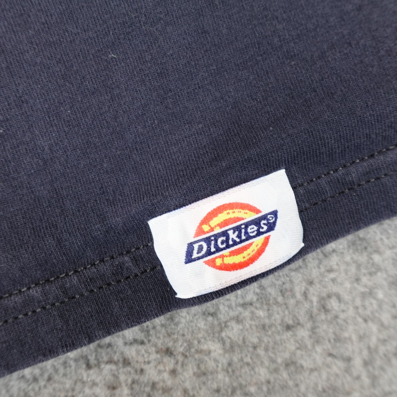 Vintage Dickies Shirt Men XL Navy Pocket Tee Made In USA Single Stitch Faded 90s gallery