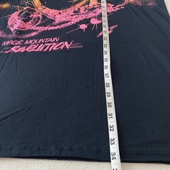 Vintage Magic Mountain Revolution T Shirt Mens XXL 80s Roller Coaster (JT-132)
