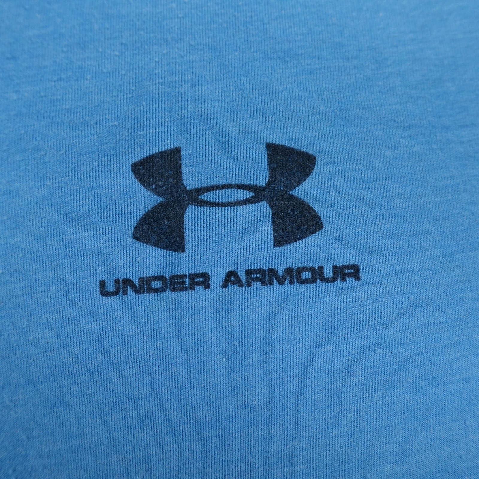 Under Armour Shirt Mens Medium Blue Loose HeatGear Active Athletic Performance gallery