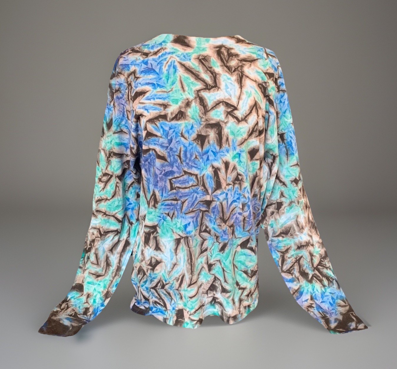 *New* 2XL - Sm Handmade Tie Dye, Nightwaves Cruncht Crinkle, Crew or V-Neck gallery