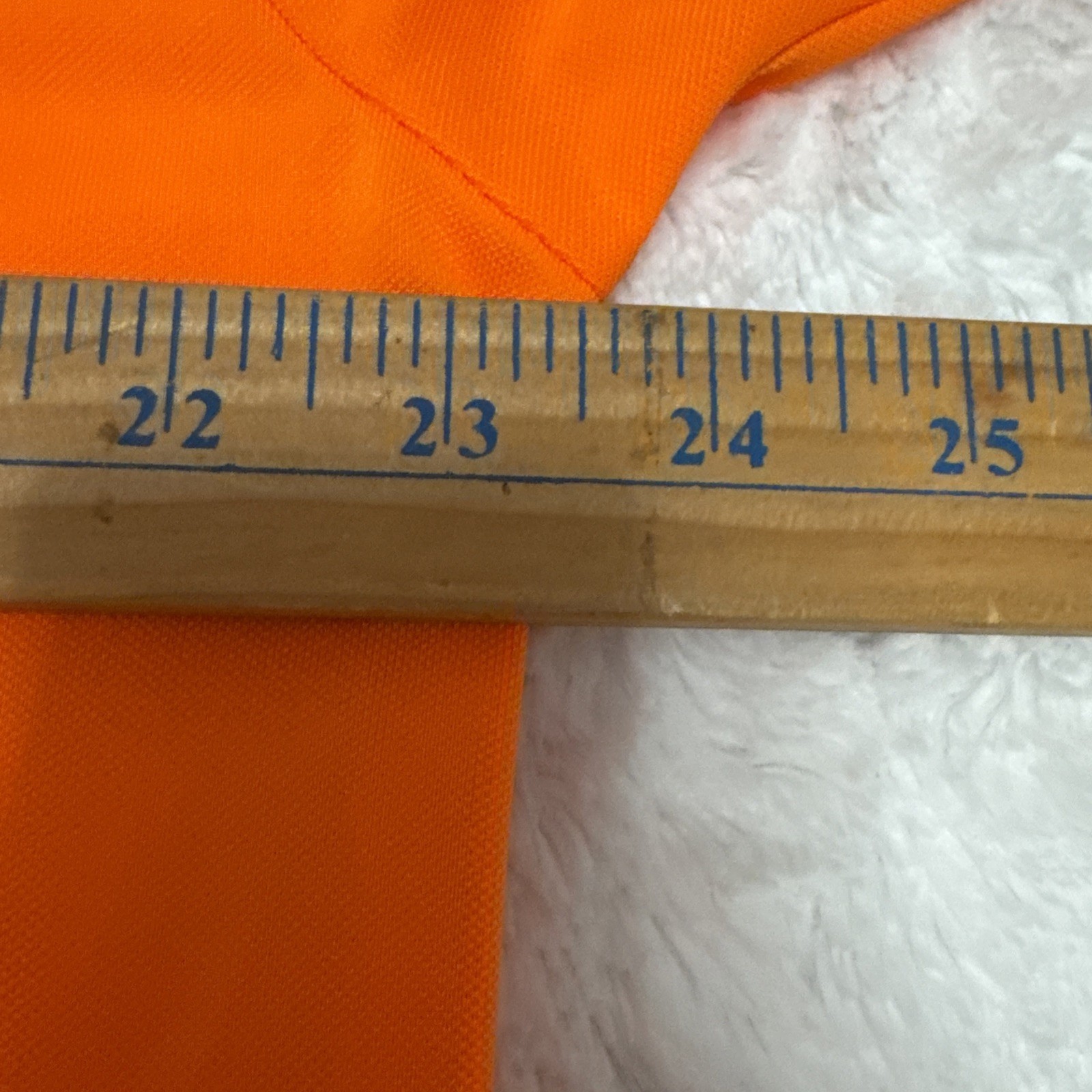 Dickies Neon Orange Heavyweight Pocket Work Tee Shirt Mens XLT Short Sleeves gallery