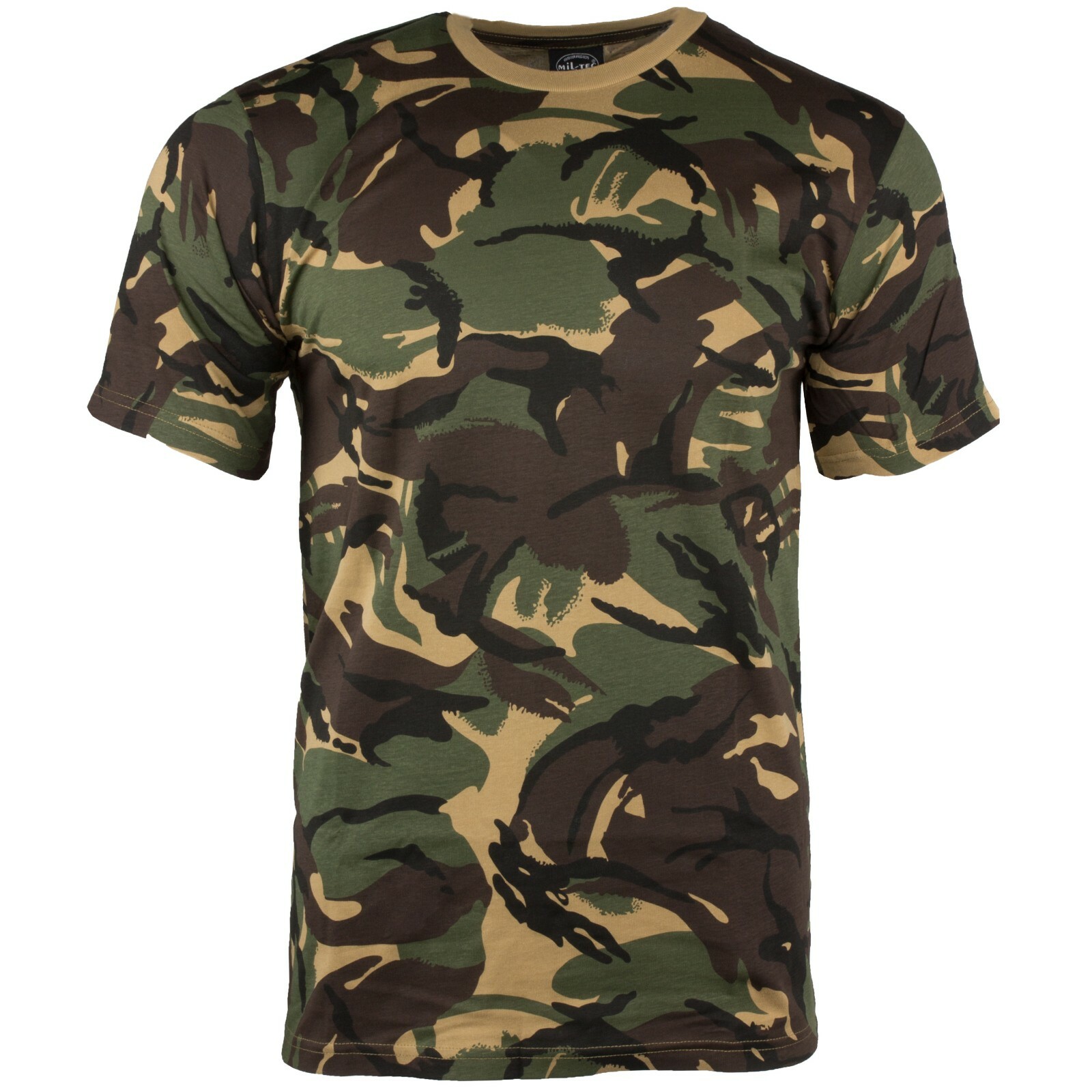 British DPM Camouflage Pattern T-Shirt Combat Army Tee 100% Cotton gallery
