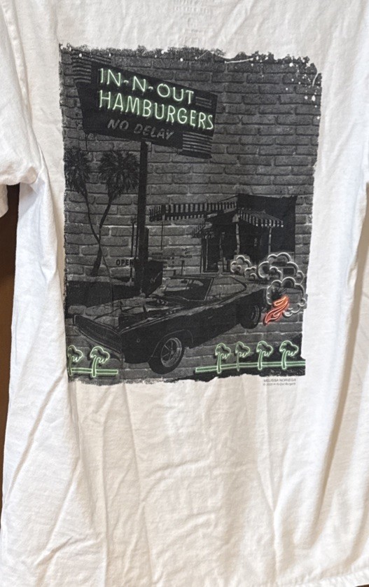 In-n-out Burger T Shirt Medium Adult Short sleeve 100% Cotton (see Description) gallery