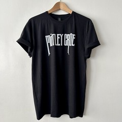 Motley Crue T-Shirt 100% Lightweight Cotton NEW Black Mens Unisex Fit Size S-XL