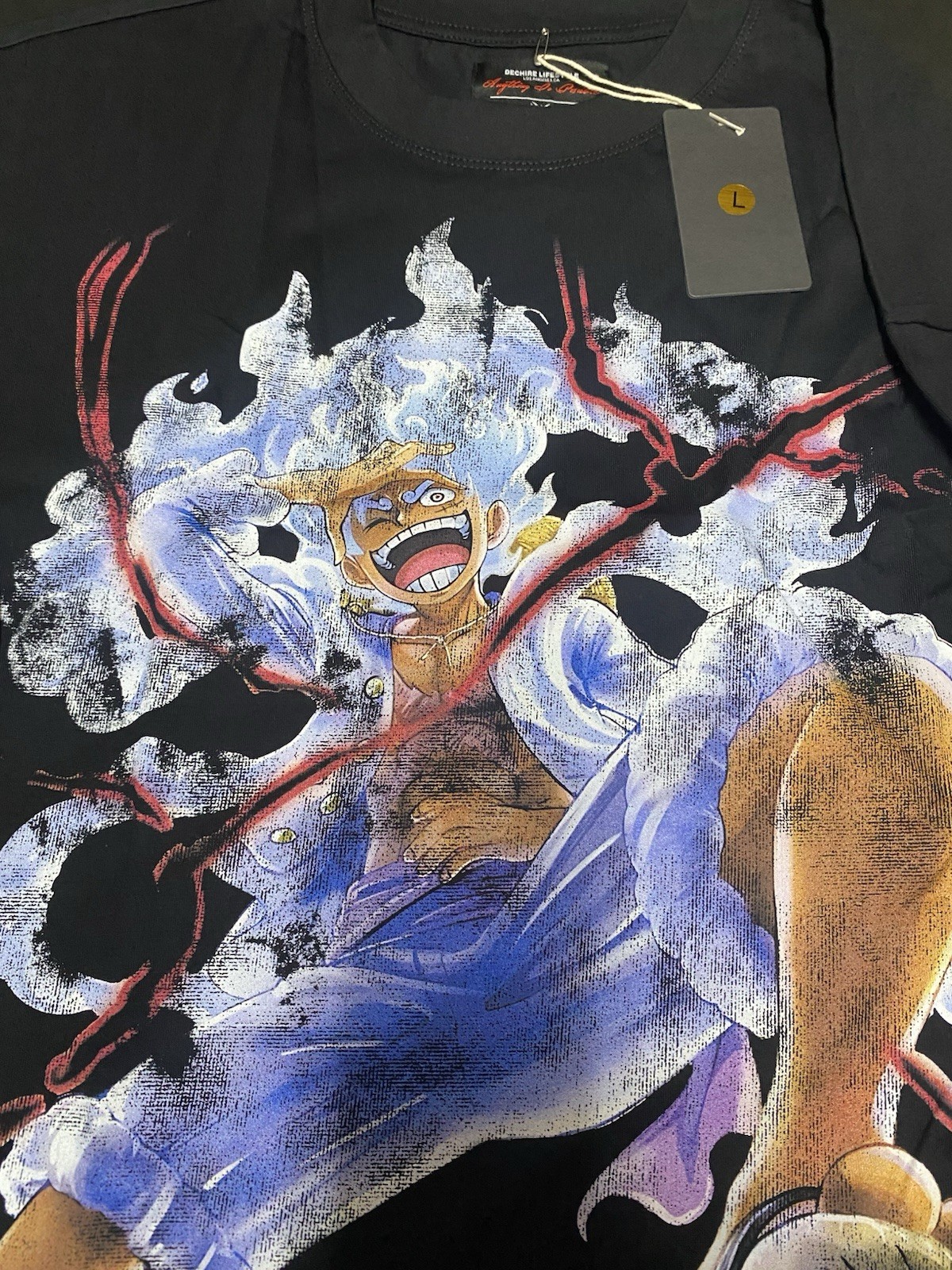Dechire One Piece Monkey D Luffy T Shirt Men's Large NWT gallery