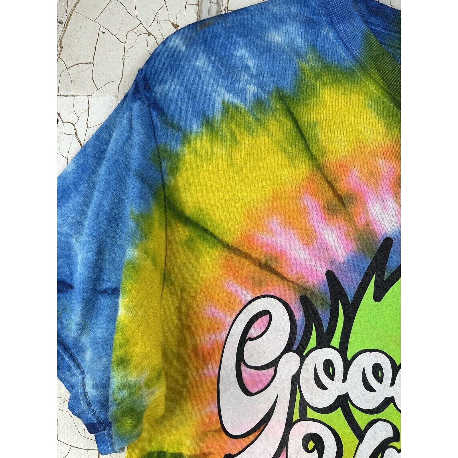 Trolls Good Luck Unlimited Shirt Size Medium Tie Dye Good Luck Trolls Mushrooms gallery