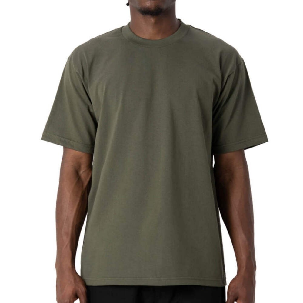 Pro Club Men's Heavyweight Cotton Short Sleeve Crew Neck T-Shirt (More Colors) gallery