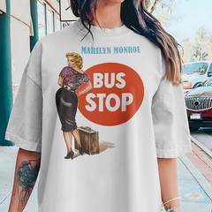 Bus Stop V1 Color TShirt Vintage 8 colors TShirt DTG Print SIZES S-5XL