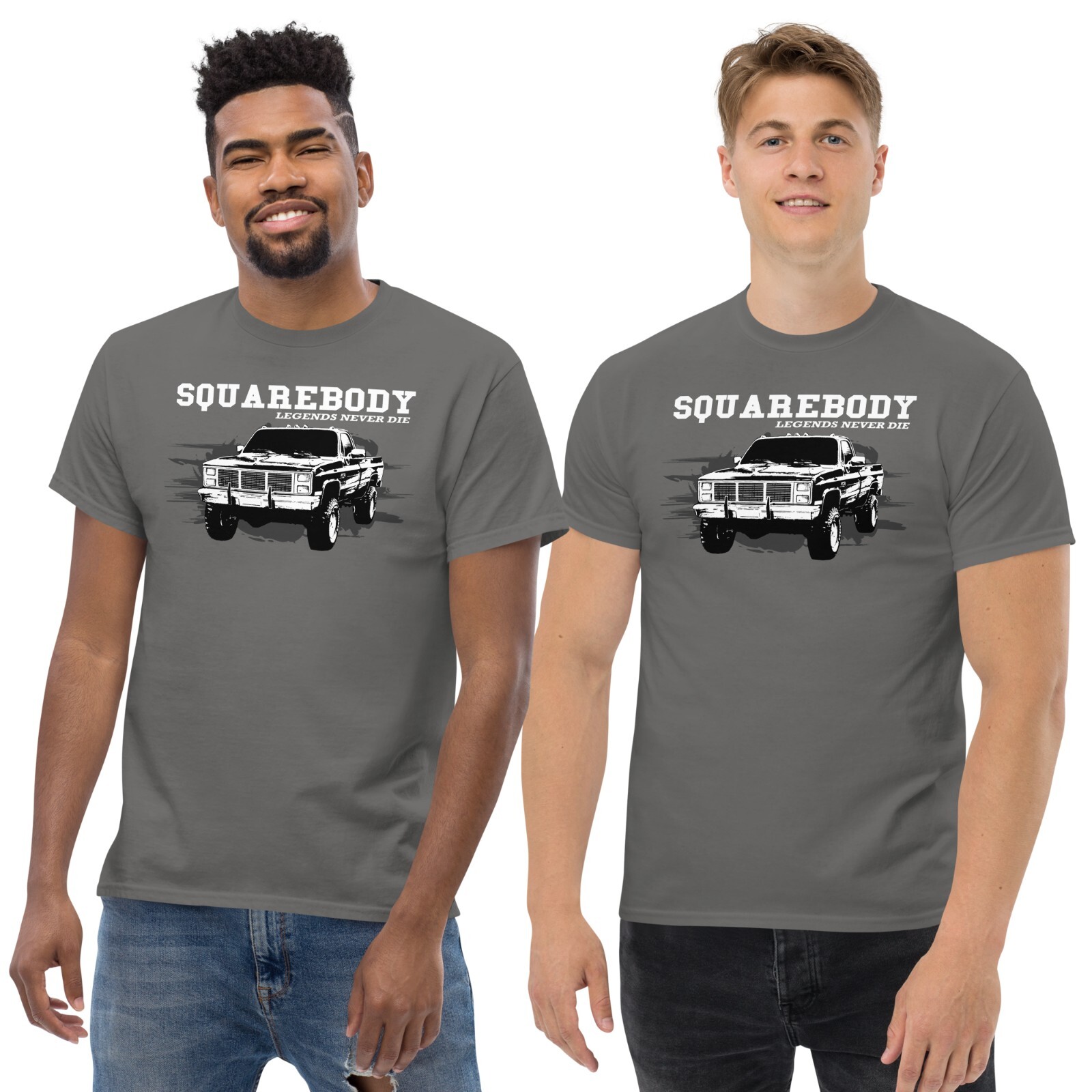 Squarebody Truck T-Shirt, Mens Square Body Shirt, Car Enthusiasts Tee gallery