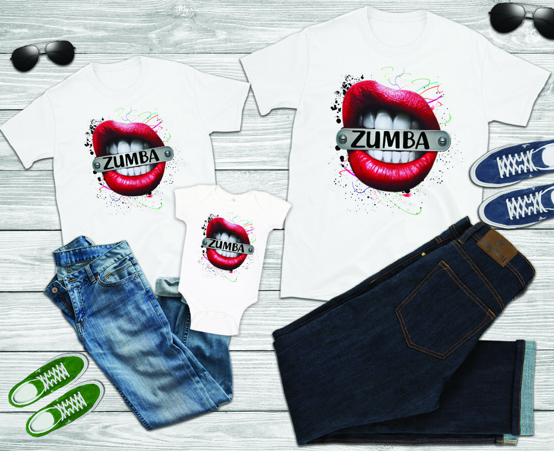 Zumba T-Shirt Dance Fitness Workout Music shirt Exercise Gym aerobic matching gallery
