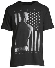 Bravado Men’s Tupac 2Pac Short-Sleeve Graphic T-Shirt (Black, S M L XL 2XL 3XL)
