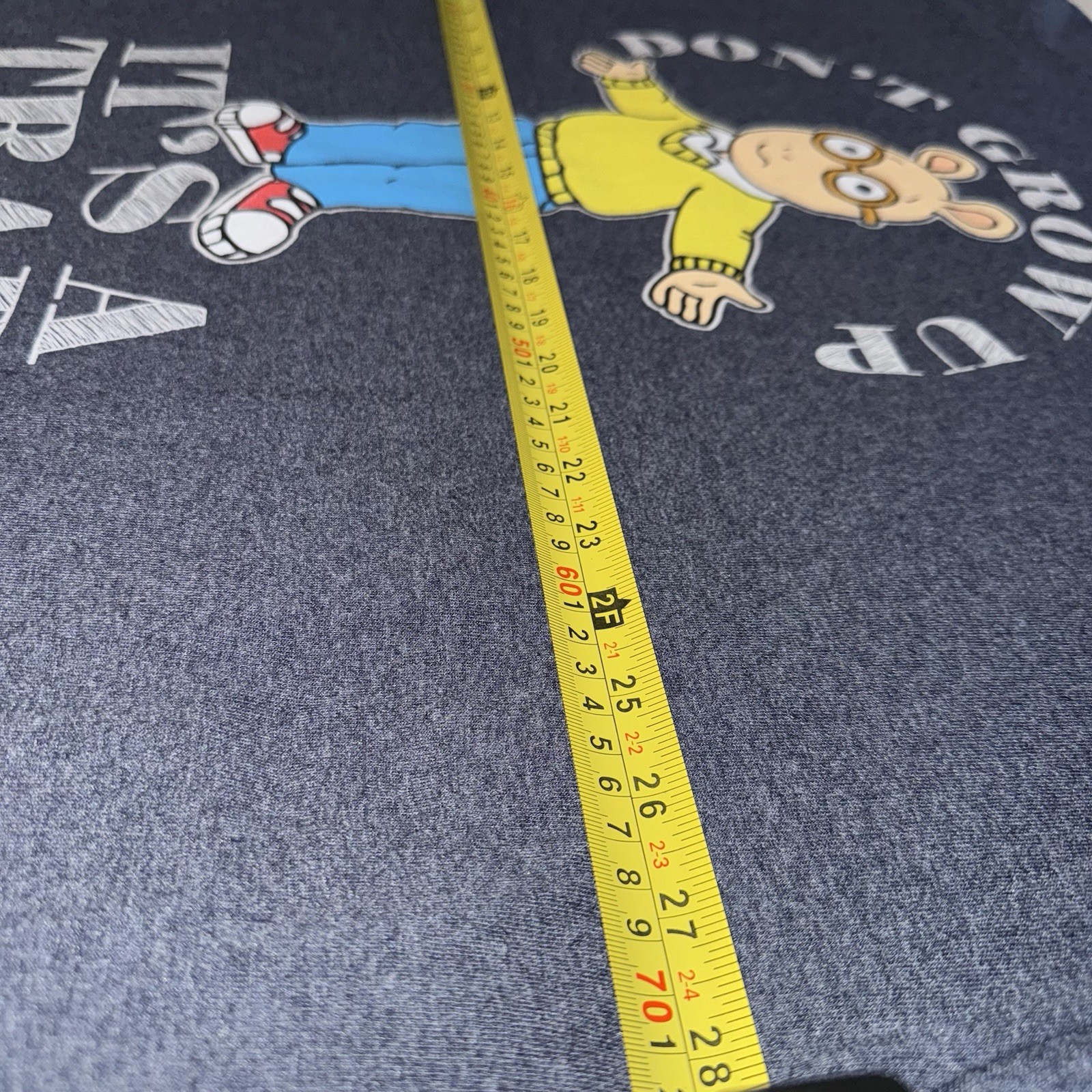 Arthur Pbs kids TV Show Don't Grow Up It's A Trap T-Shirt 4XL Graphic Tee gallery