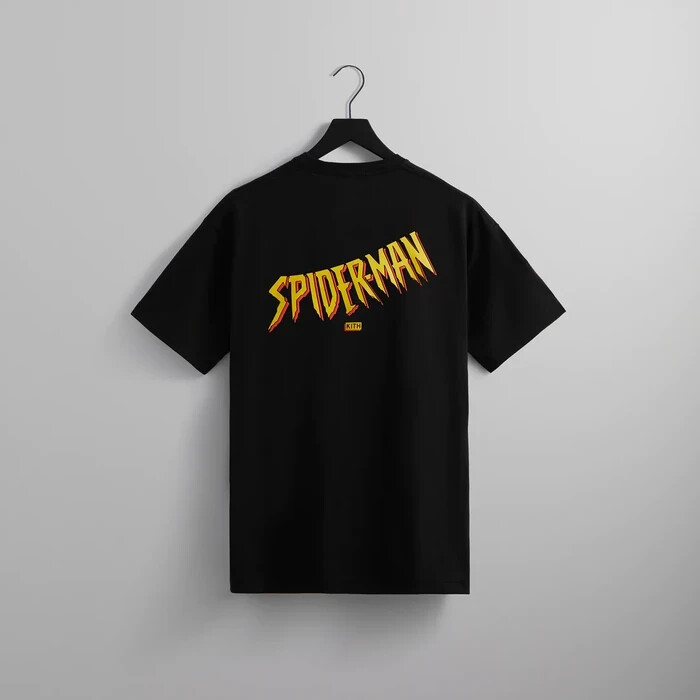 KITH x Spider-Man "Spotlight" Vintage T-Shirt Size M gallery