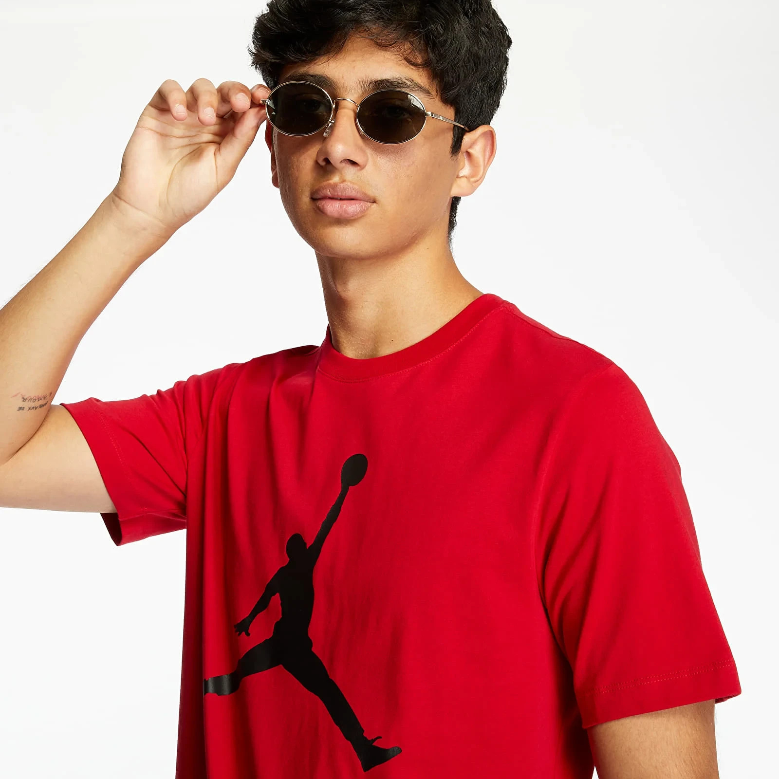 Jordan Men's Cotton T-Shirt Art. CJ0921 687 Mod. AIR JUMPMAN TEE gallery