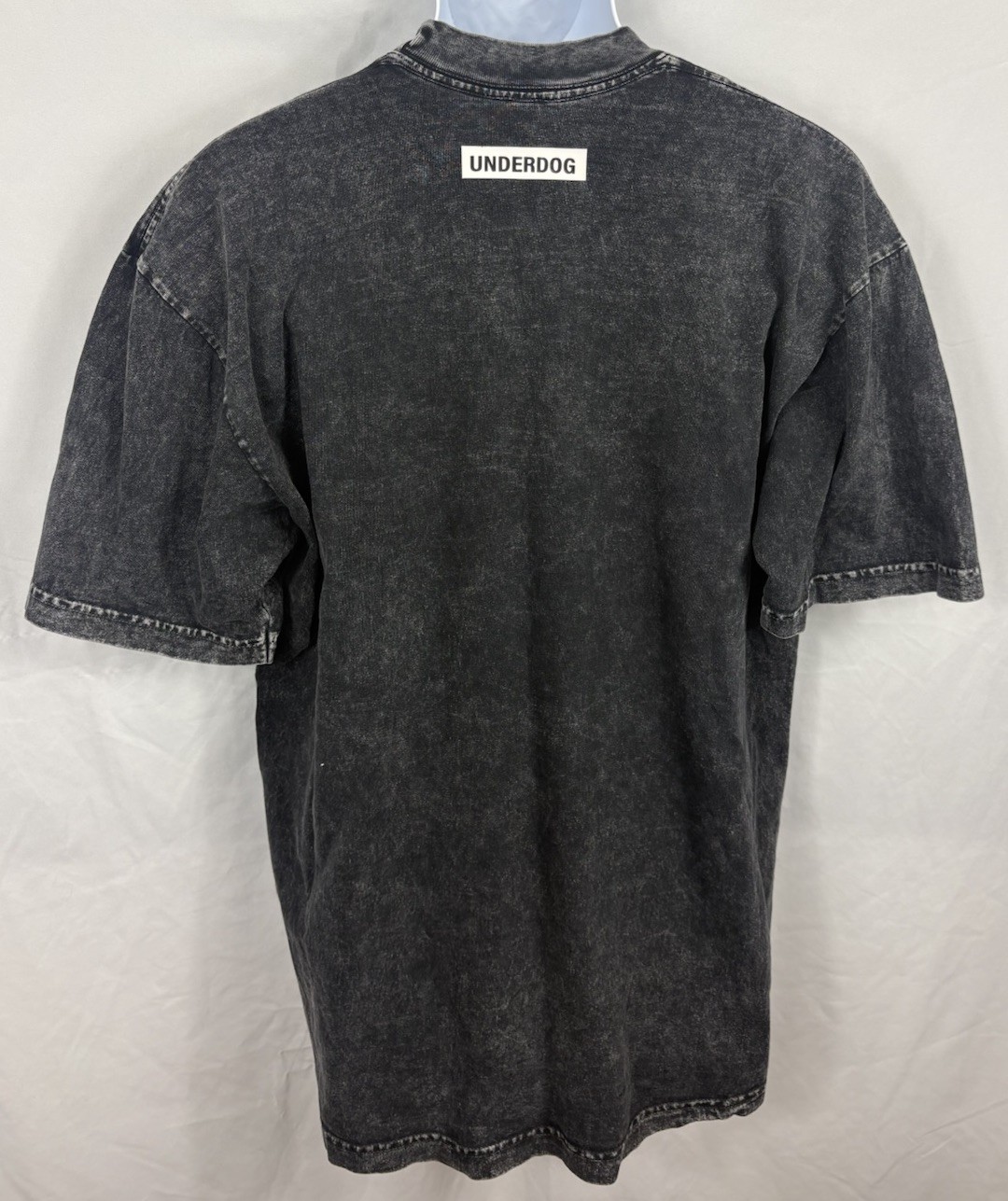 Under Dog Jason Kelce Black Acid Wash T-Shirt Men’s Size XL Excellent gallery