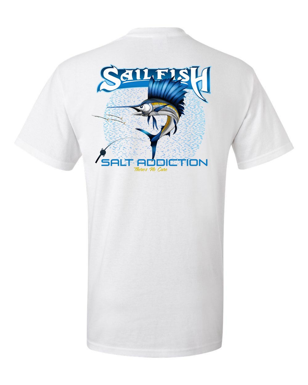 Salt Addiction Deep Sea Sailfish Fishing Short Sleeve T Shirt Ocean gallery