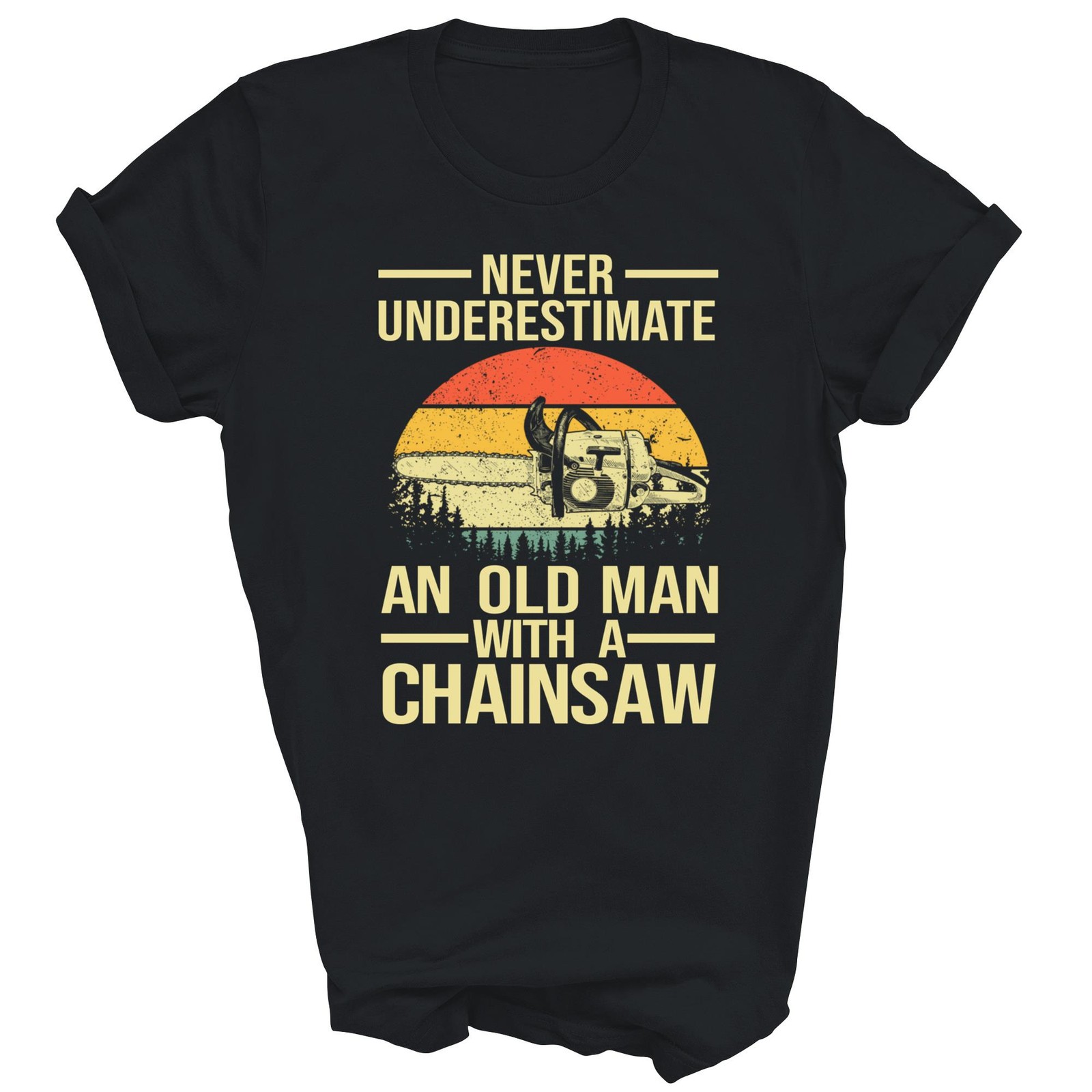 Funny Lumberjack Dad Logger Arborist Chainsaw Unisex Shirt Gift gallery
