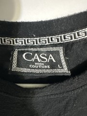Level Ten CASA MODA COUTURE Graphic T-Shirt Black Men’s Size L