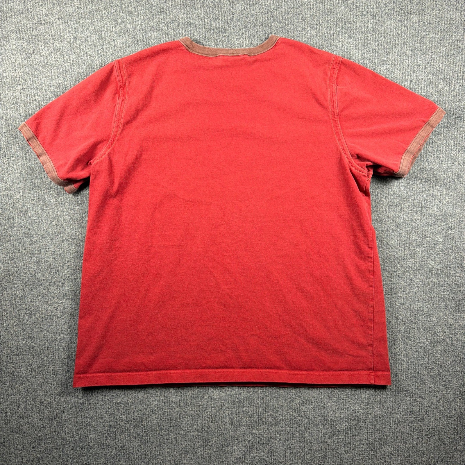 REI Co-op T Shirt Mens XXL Ringer Red Organic Cotton Short Sleeve Casual Y2K gallery