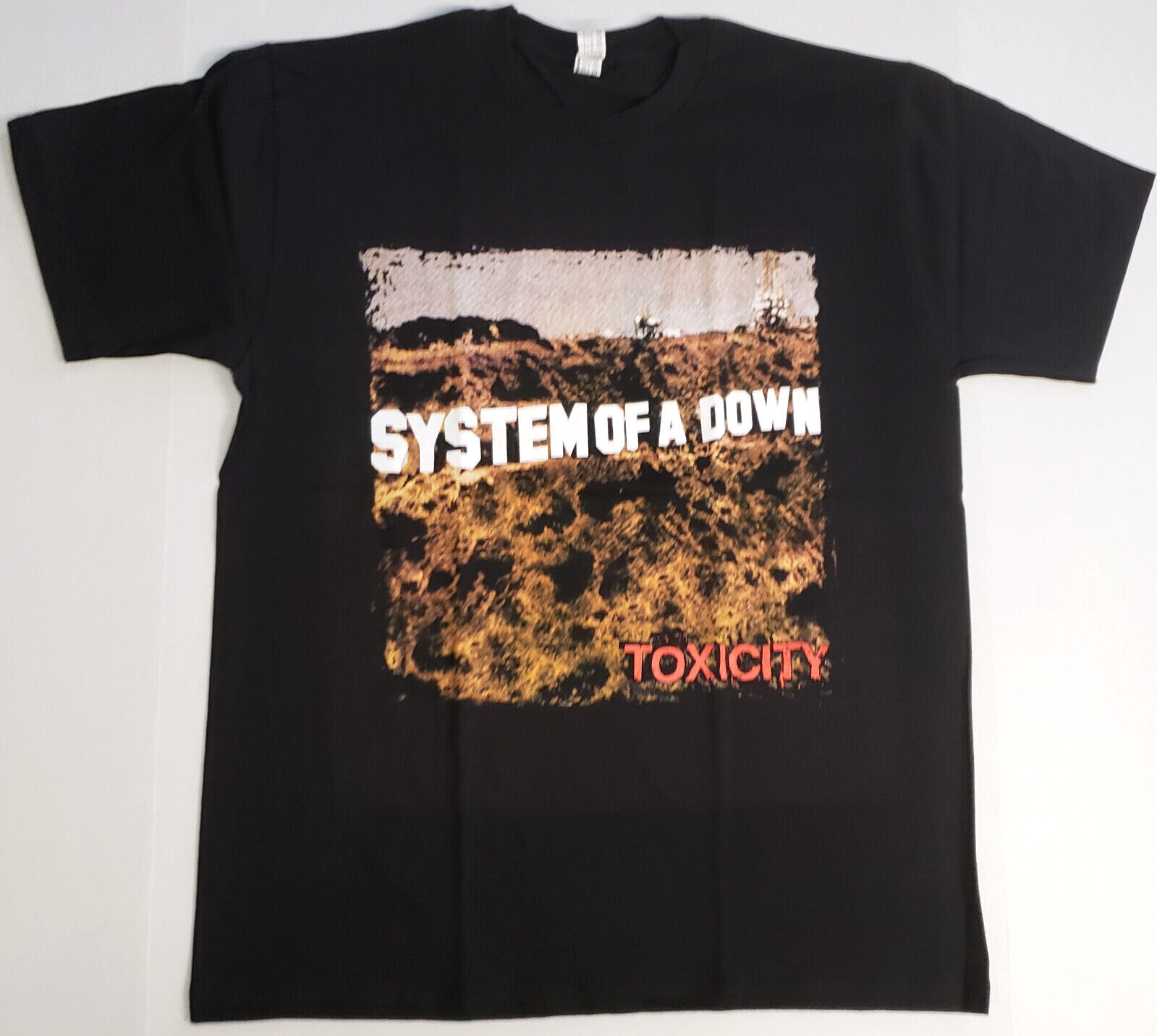 SYSTEM OF A DOWN Toxicity T-shirt Heavy Metal Men's 100% Cotton Tee New gallery