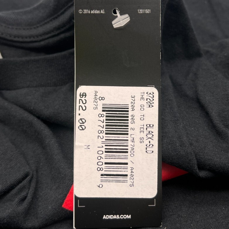 Adidas The Go-To Tee Black Cities, State or Plain 3 Striped Logo T-Shirt Men gallery